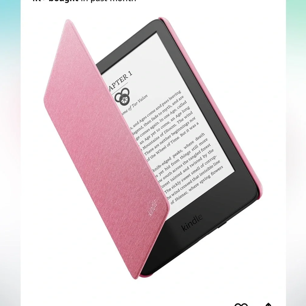 Amazon Pink Kindle Cover (Kindle NOT Included)